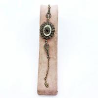  Gül Model 925 Ayar Gümüş Sedef ve Oltu taşı Bileklik