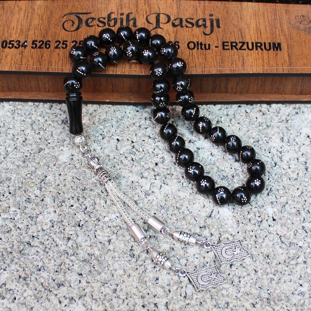 Oltu Stone Prayer Beads