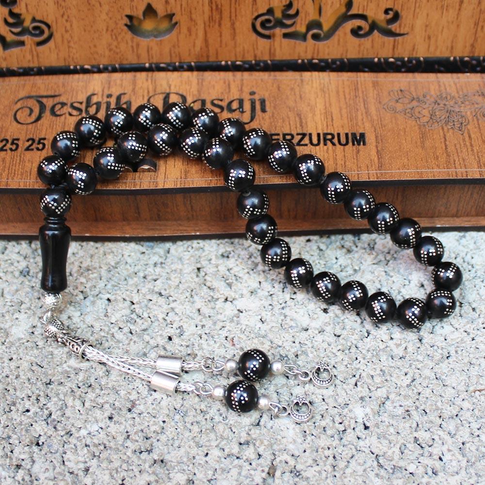Oltu Stone Prayer Beads