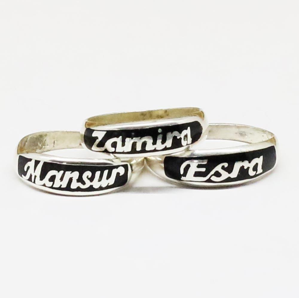Personalized 925 K Personalized Ring