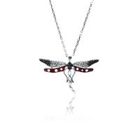 925 Ayar Gümüş Sinek Model Kolye