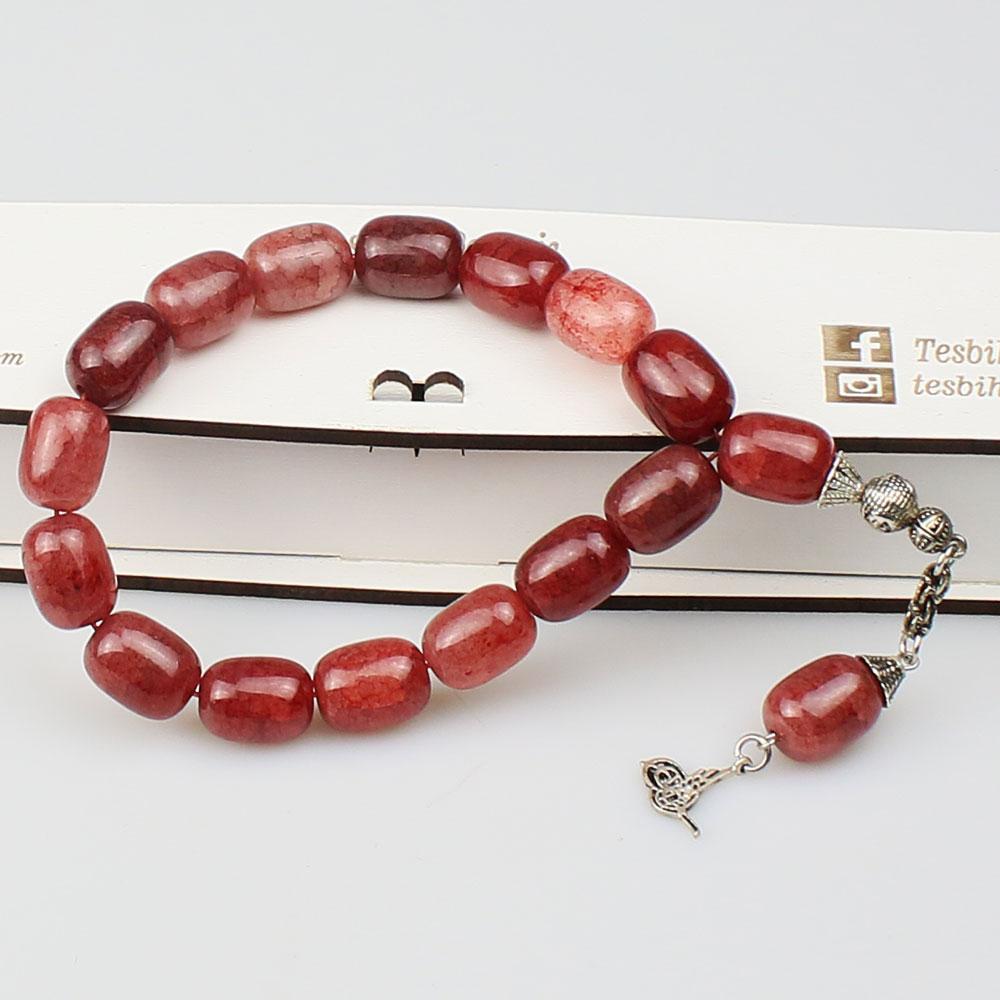 Natural Stone maskot Prayer Beads