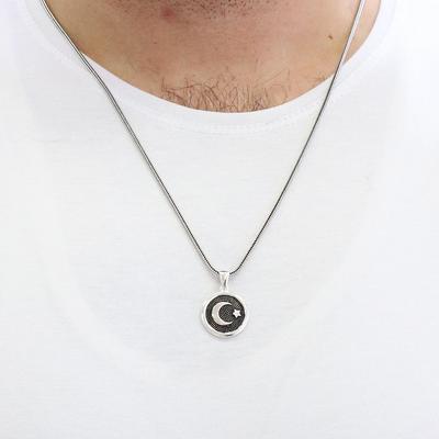 Ayyıldız 925 Ayar Gümüş Kolye