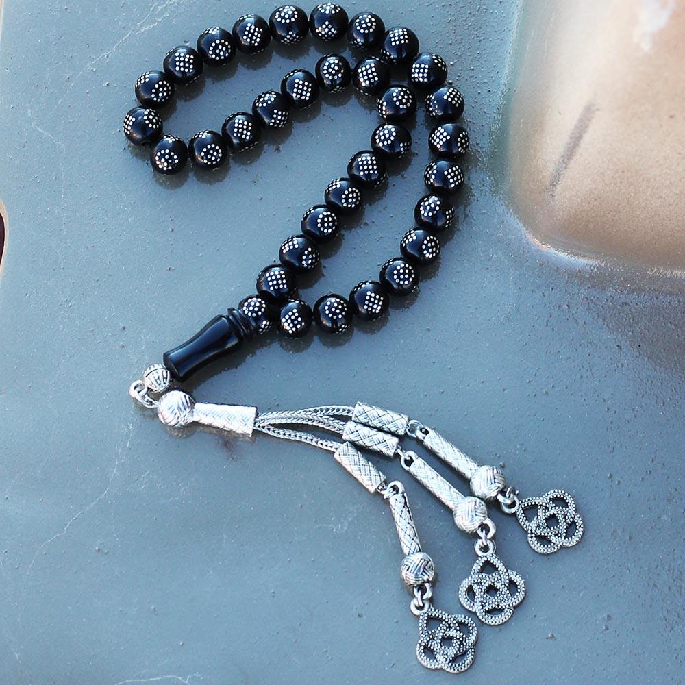 Oltu Stone Prayer Beads