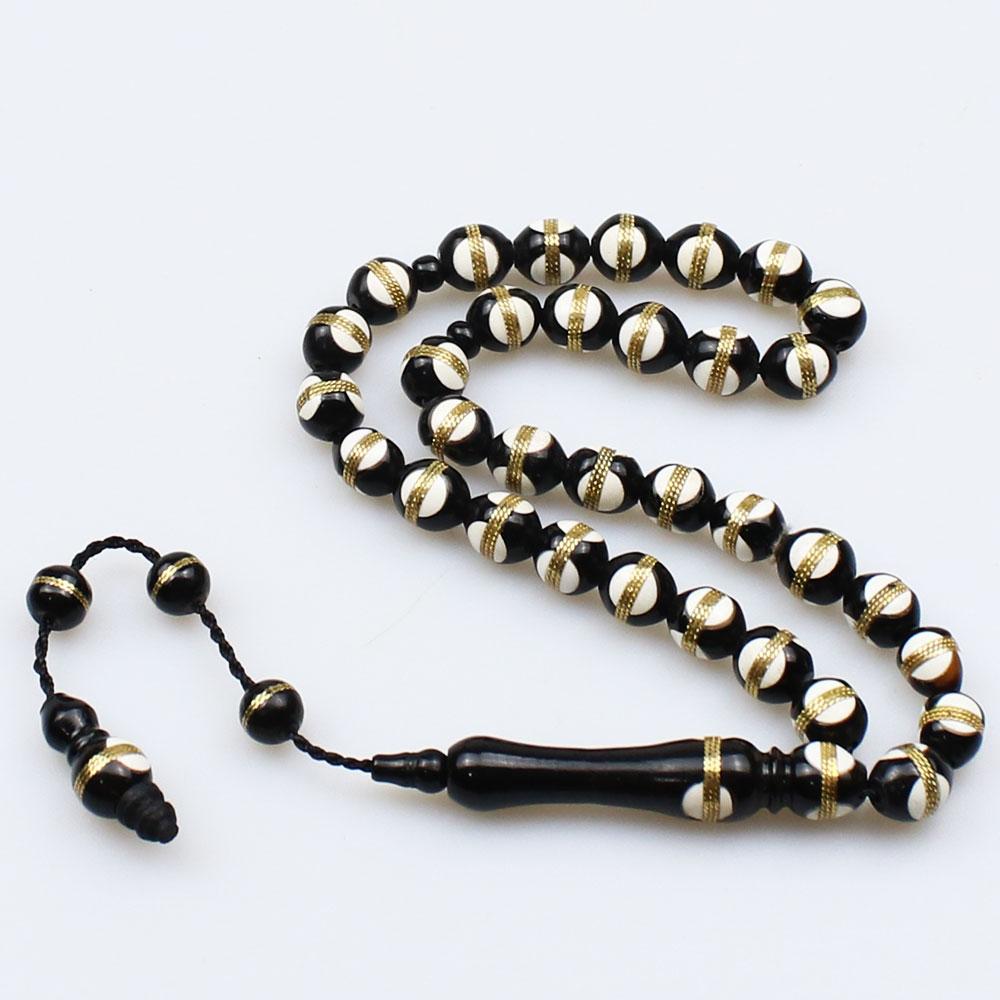 Engraved Kuka Seed Tree Prayer Beads