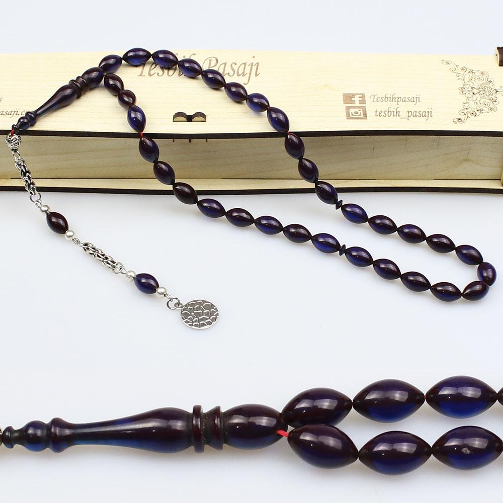 Fire Amber Prayer Beads