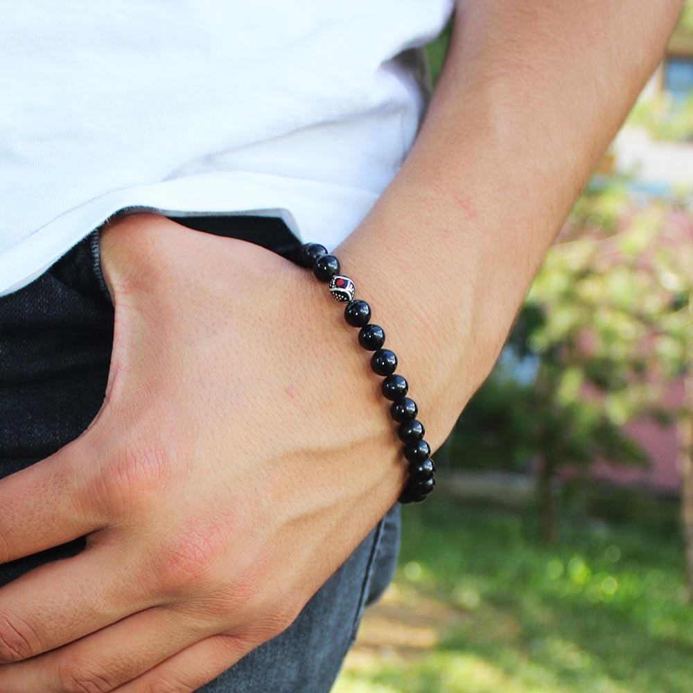 Oltu Stone Bracelet