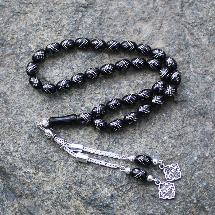 Çift Sıra Zikzak Beyzi Model Gürcistan Oltusu Tesbih