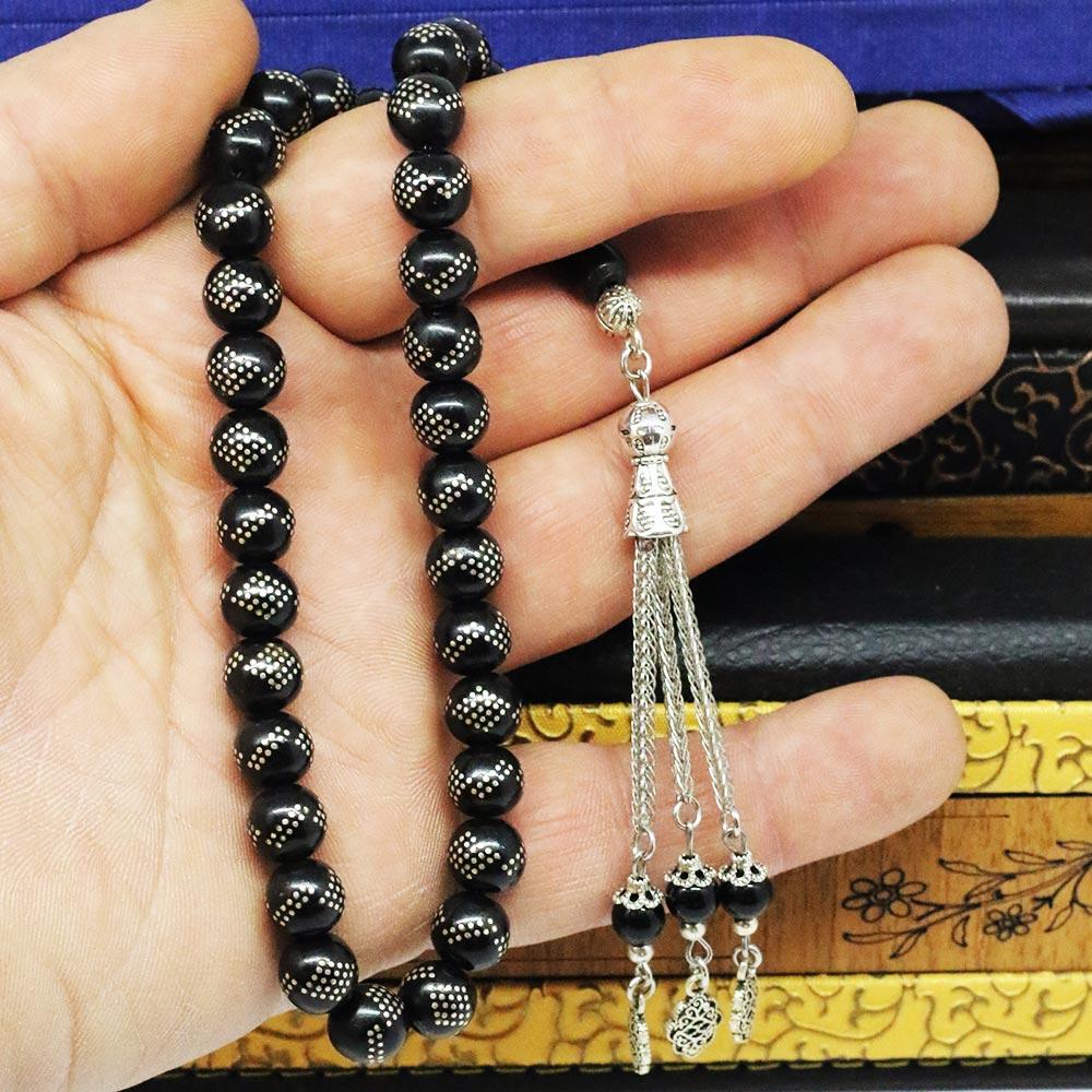 Oltu Stone Prayer Beads
