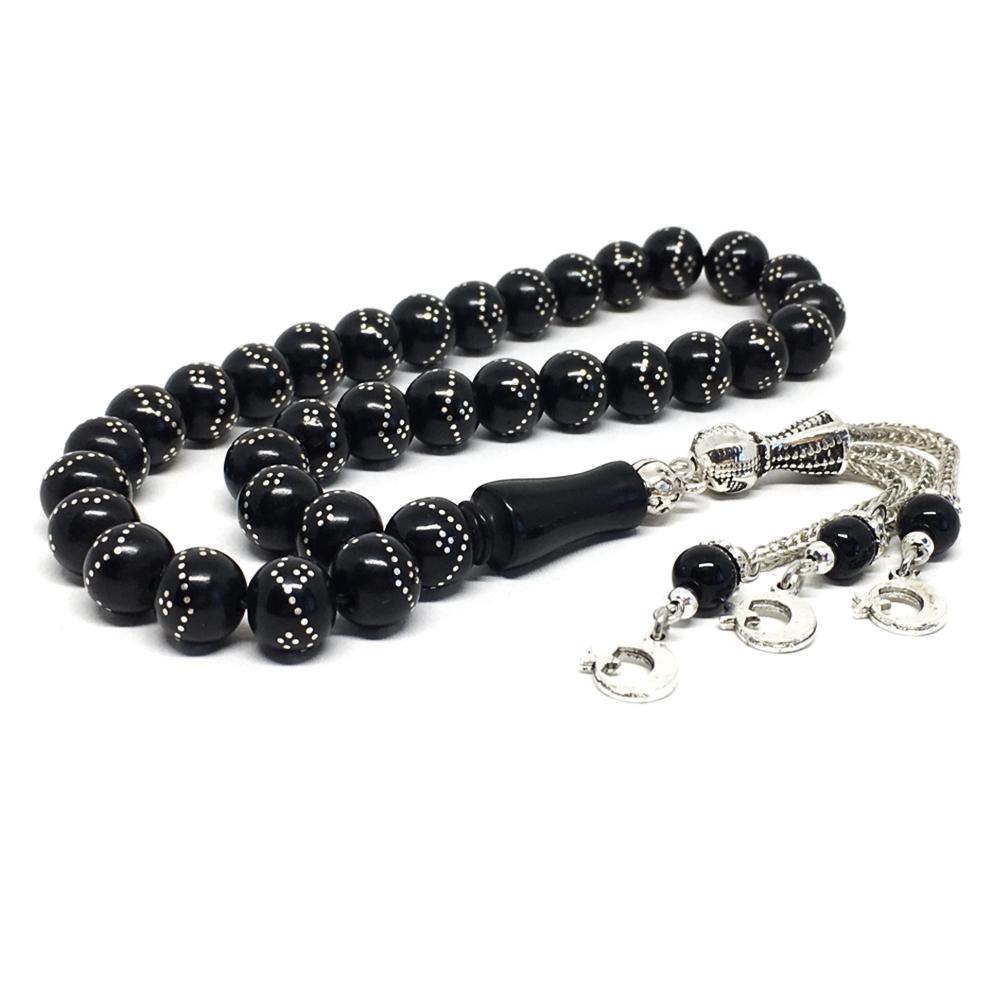 Oltu Stone Prayer Beads