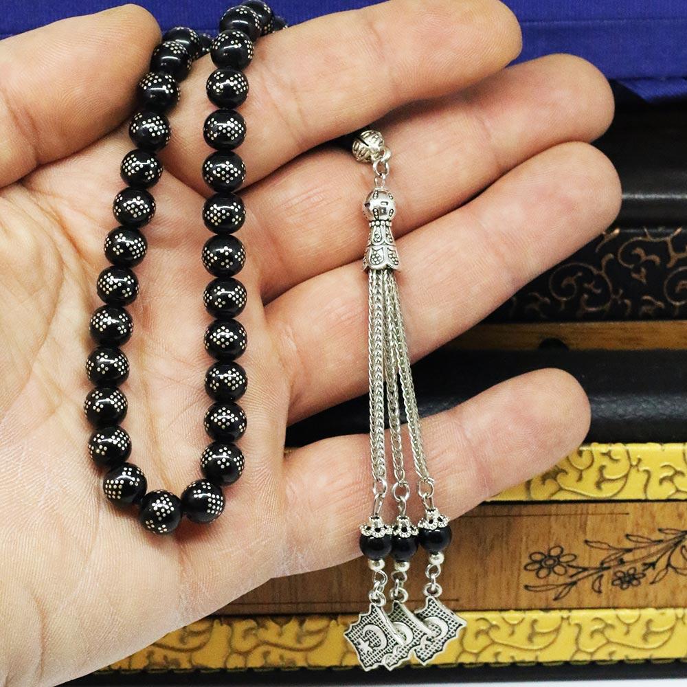 Oltu Stone Prayer Beads