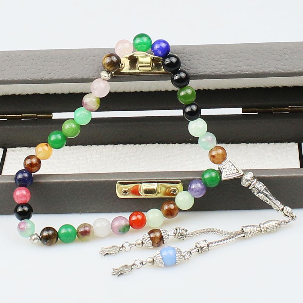 Natural Stone Prayer Beads
