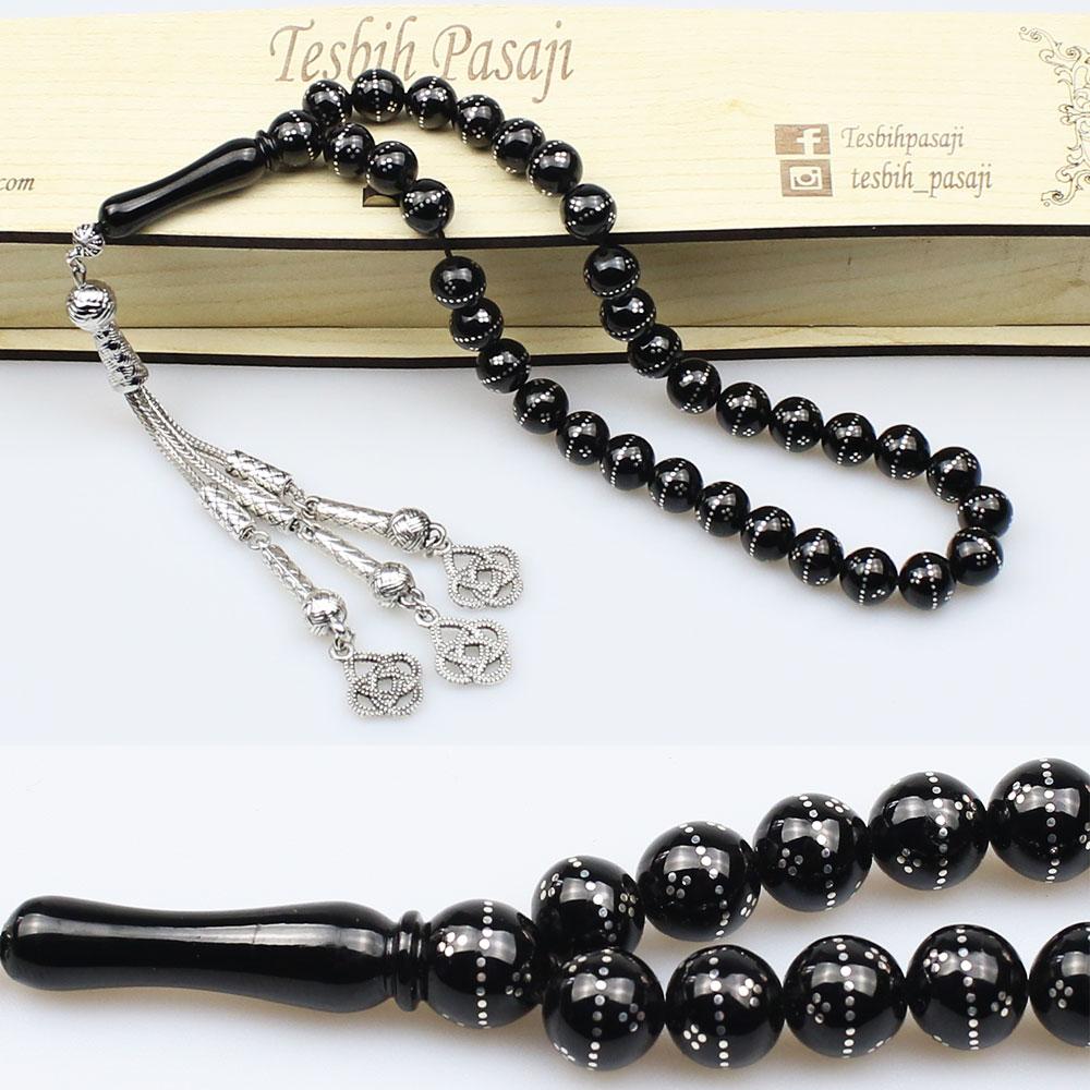 Oltu Stone Prayer Beads