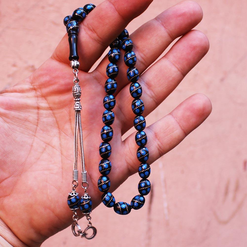 Oltu Stone Prayer Beads