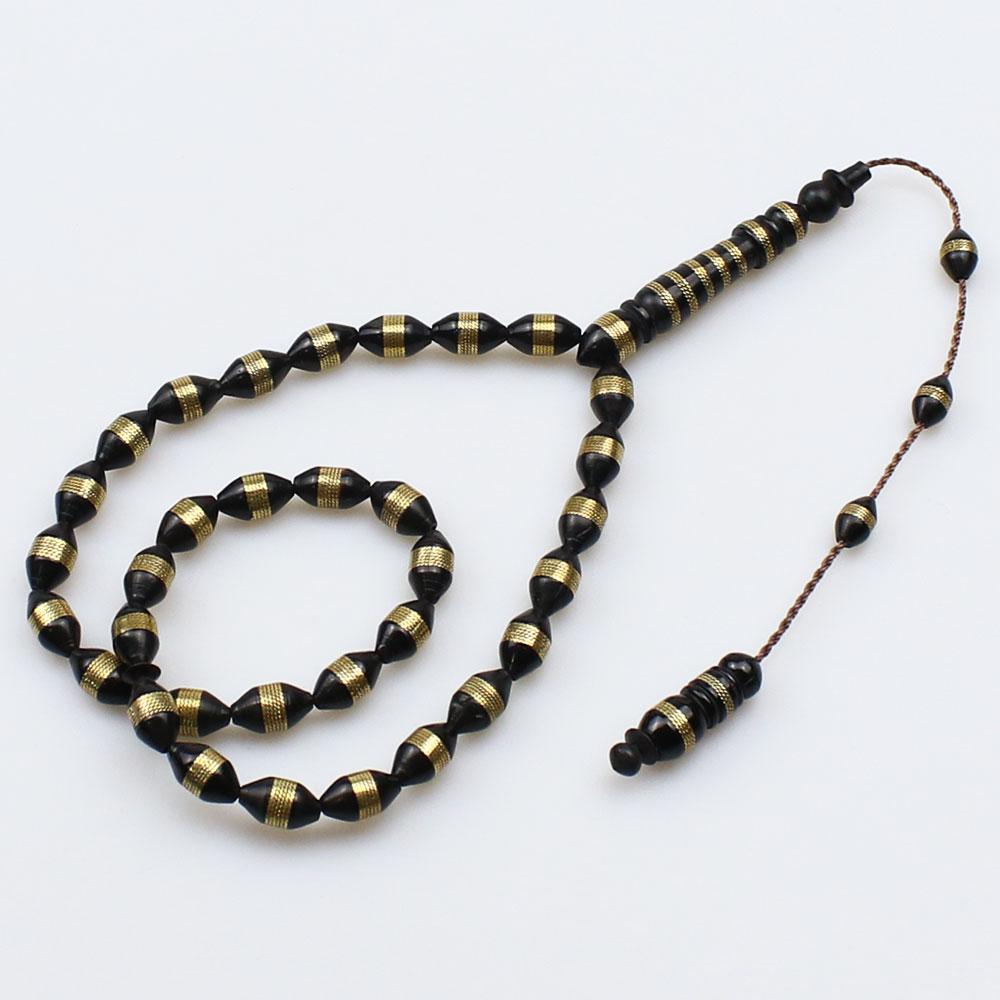 Engraved Kuka Seed Tree Prayer Beads