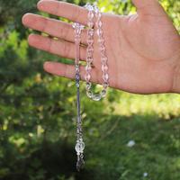 Şeffaf Beyzi Model Uçak Camı Tesbih