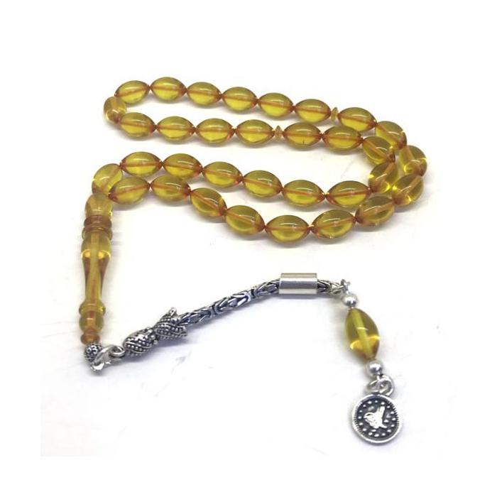 Şeffaf Sarı Ateş Kehribar