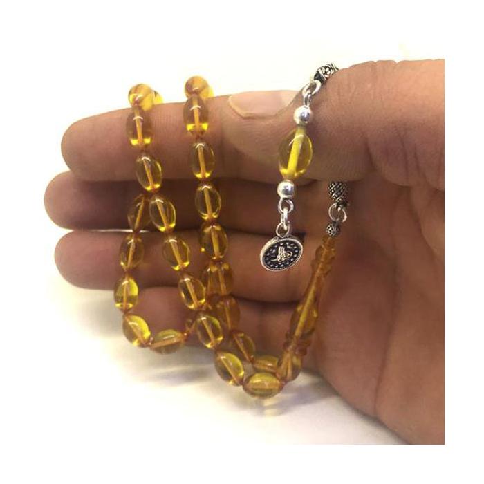 Şeffaf Sarı Ateş Kehribar