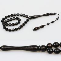 Sistemli Küçük Boy Abanoz Tesbih (7 x 7 mm) TP001660