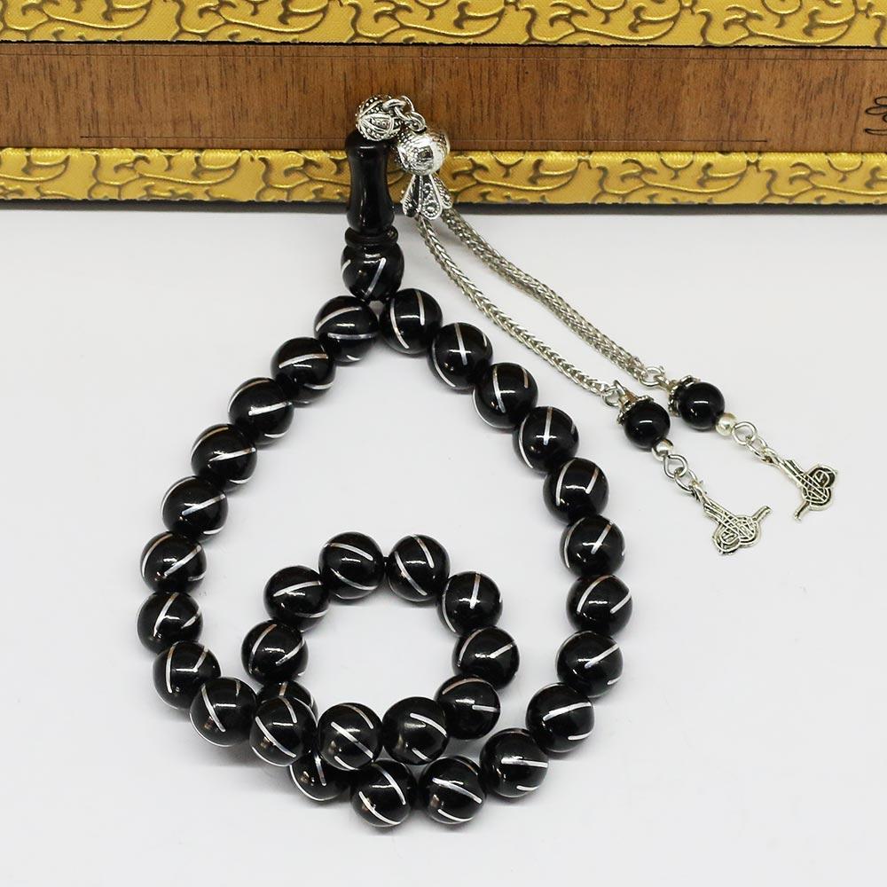 Oltu Stone Prayer Beads