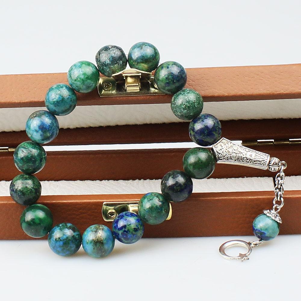 Natural Stone maskot Prayer Beads