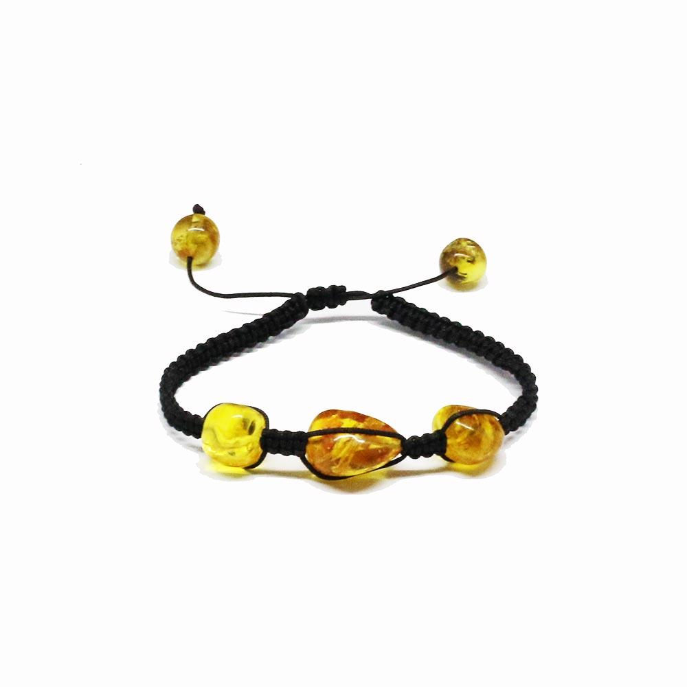 Drop Amber Bracelet