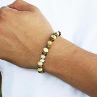 Yetişkin Renkli Orijinal Damla Kehribar Bileklik