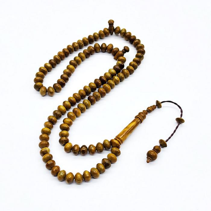 Basık Model 99 Dizi Kuka Ağacı Namaz Tesbihi