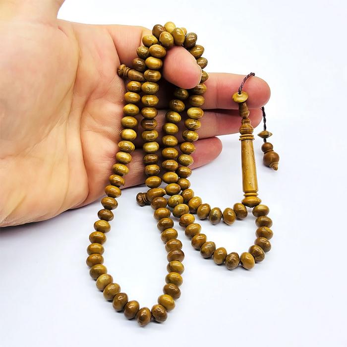 Basık Model 99 Dizi Kuka Ağacı Namaz Tesbihi