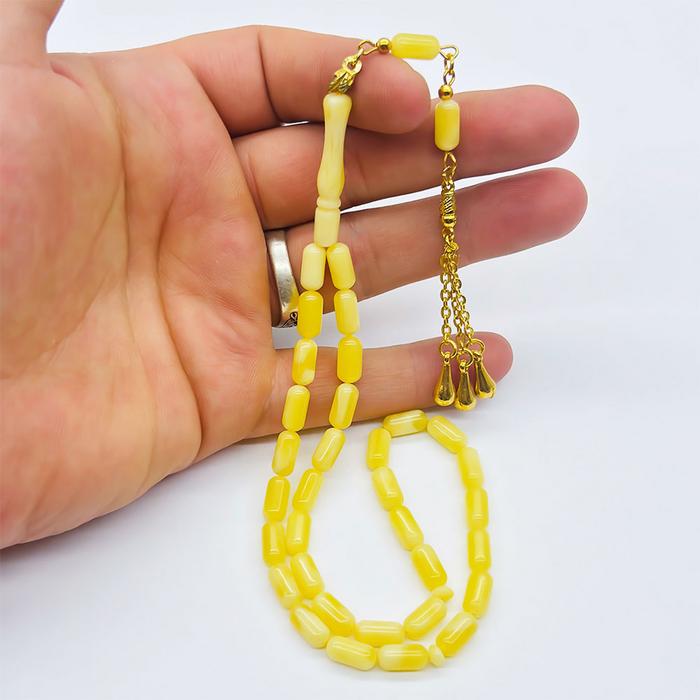 Beyrut Toz Sıkma Kehribar Tesbih