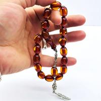 Beyzi Kesim Efe Maskot Sıkma Ateş Kehribar Tesbih