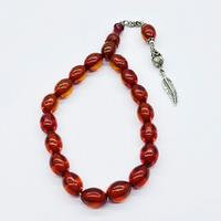 Beyzi Kesim Efe Maskot Sıkma Ateş Kehribar Tesbih