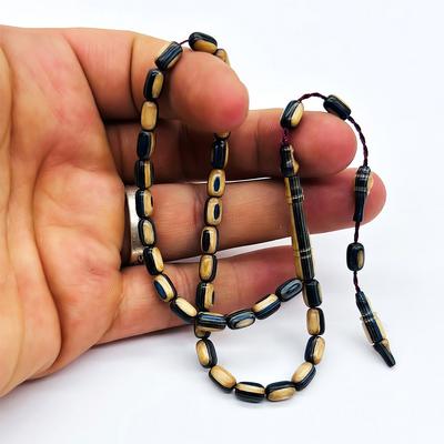 Bilek Boy Mavi Kapsül Kesim Gaffur Ağacı Tesbih