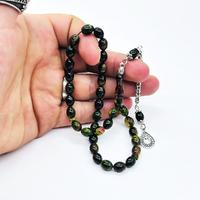 Bol Hareli Sıkma Ateş Kehribar Tesbih