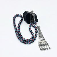 Çeşm-i Bülbül İşlemeli Erzurum Oltu Taşı Tesbih