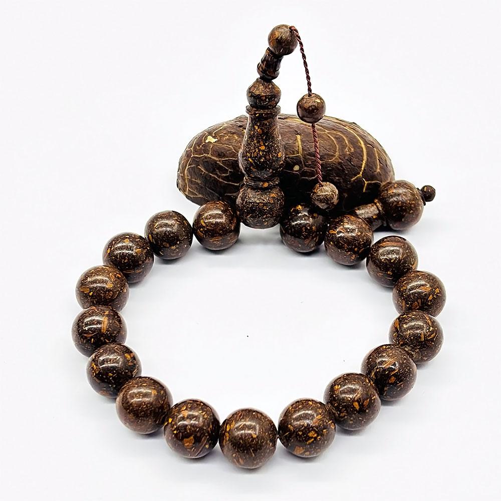 Efe Maskot 13 x 13 mm Tarçın Tree Prayer Beads