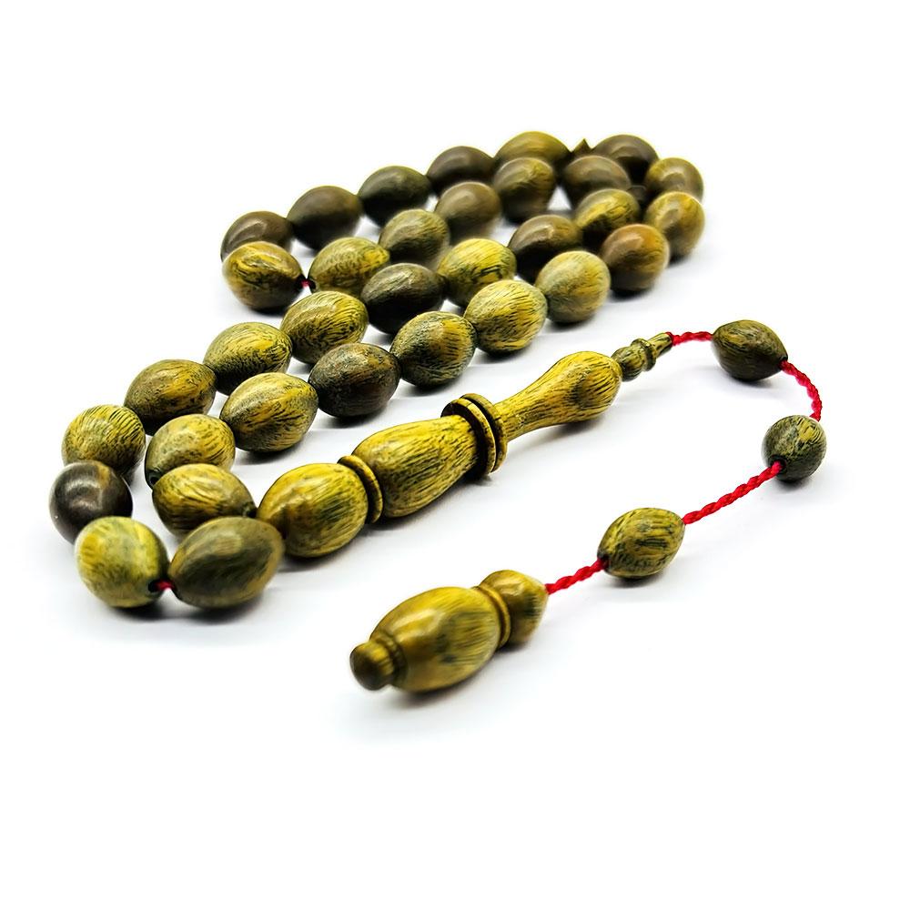 Hoop İmameli Green Pelesenk Tree Prayer Beads