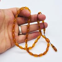 İnce Kapsül Kesim Sıkma Ateş Kehribar Tesbih