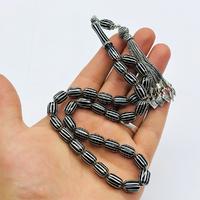 Kapsül Kesim Karpuz Dilimi İşlemeli Erzurum Oltu Taşı Tesbih