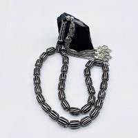 Kapsül Kesim Karpuz Dilimi İşlemeli Erzurum Oltu Taşı Tesbih