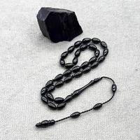 Kumpaslı Göz Yaşı Damlası Model Erzurum Oltu Taşı Tesbih