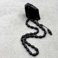 Kumpaslı Göz Yaşı Damlası Model Erzurum Oltu Taşı Tesbih