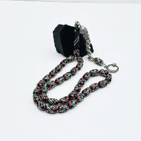 Mercan ve Çeşm-i Bülbül İşlemeli Erzurum Oltu Taşı Tesbih