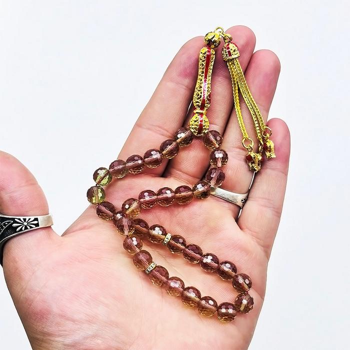 Misket Kesim  Renk Değiştirme Özelliği Zultanit Taşı Tesbih