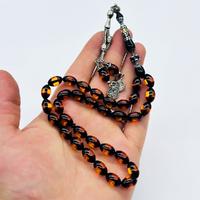 Nakkaş İmameli Sürmeli Toz Sıkma Kehribar 