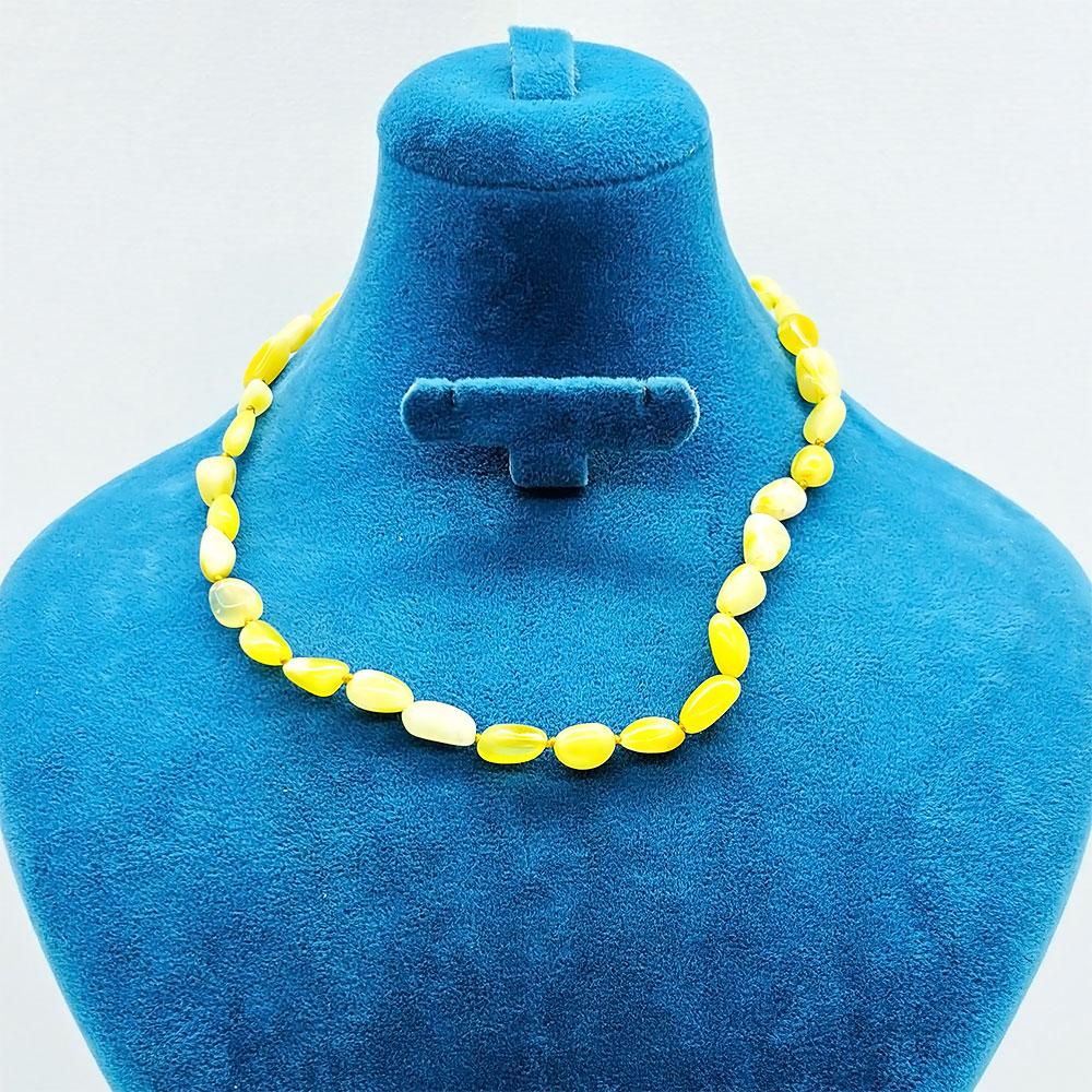 Orijinal Certified Baby Drop Amber Diş Necklace