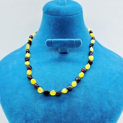 Orijinal Sertifikalı Bebek Damla Kehribar Kolye 