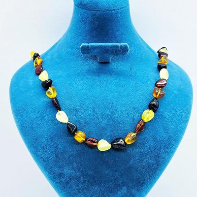 Orijinal Sertifikalı Yetişkin Damla Kehribar Kolye