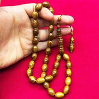 Oyma İmame İşçilikli Kuka Ağacı Tesbih 