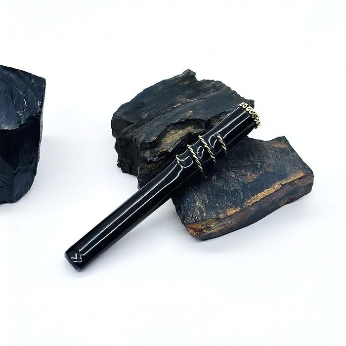 Özel Usta İşçilikli Orijinal Oltu Taşı Ağızlık